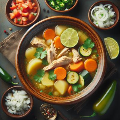 Image of Mexican Chicken Soup Caldo De Pollo