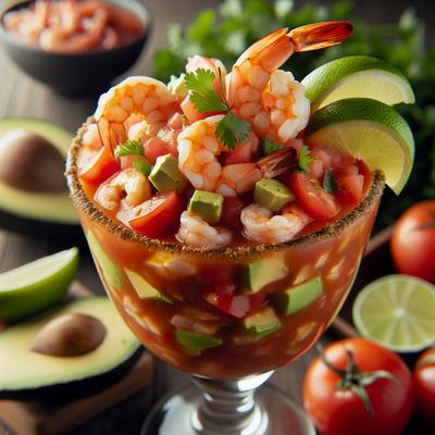 Image of Mexican Shrimp Cocktail a Nice Twist
