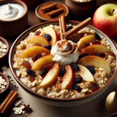 Image of Microwave Apple Pie Oatmeal