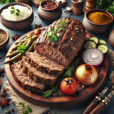 Middle East Lamb Meatloaf from the New York Times Magazine of February 3 1991