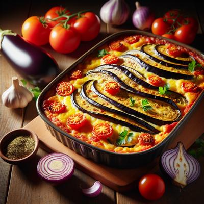 Image of Miss Ellie's Eggplant Aubergine Casserole