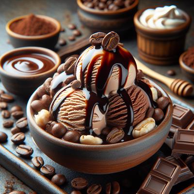 Image of Mocha Satin Ice Cream or Dessert Sauce