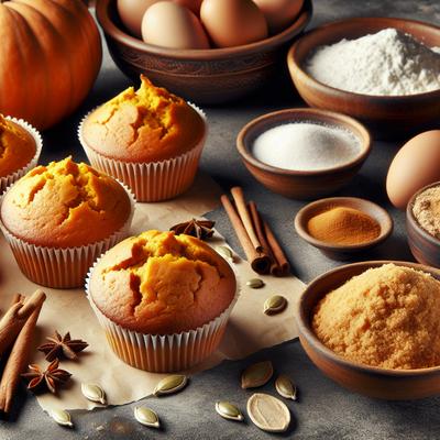 Image of Molletes De Calabaza Pumpkin Muffins