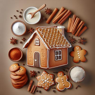 Image of Mom's Best Soft Gingerbread Cookies New Gb House Directions