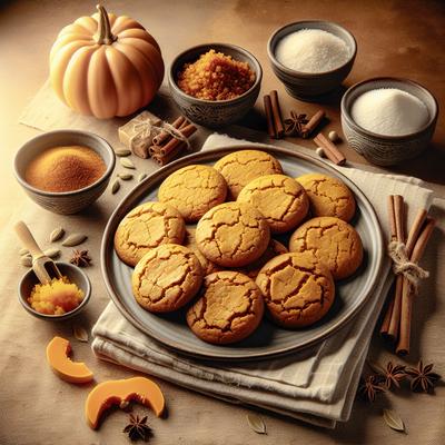 Image of Mom's Easy Eggless Pumpkin Cookies