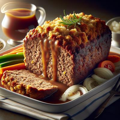 Image of Mom's Favorite Betty Crocker's Classic Fluffy Meatloaf