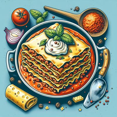 Image of Mom's Gooey Lasagna