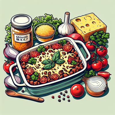 Image of Mom's Ground Beef Casserole