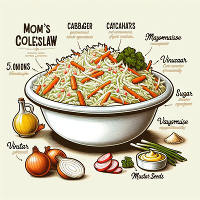 Image of Mom's Ohio Coleslaw