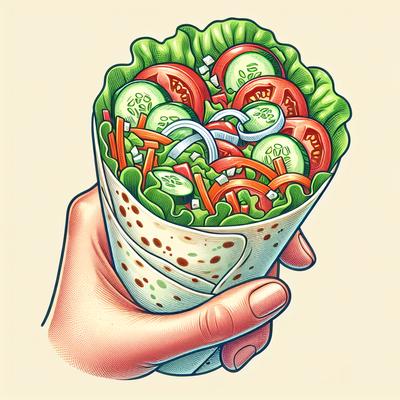 Image of Mom's Veggie Wrap
