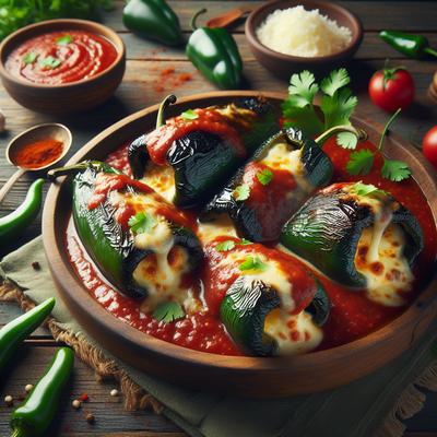 Image of Mom Pat's Chiles Rellenos