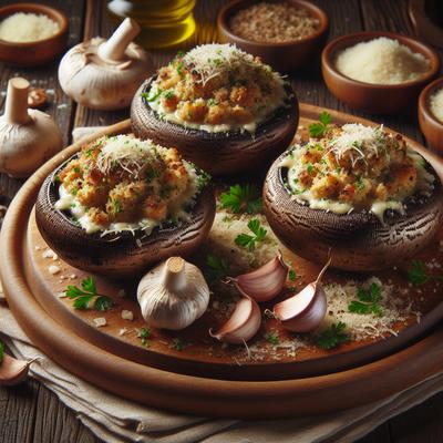 Image of Moosewood Italian Stuffed Portabellas