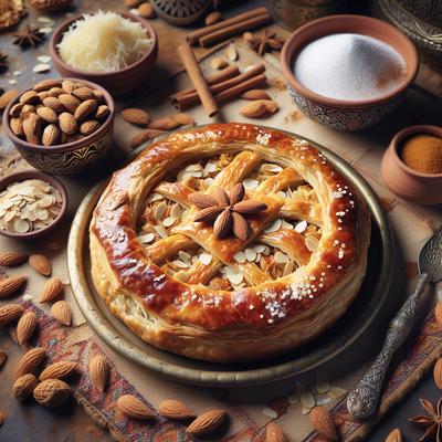 Image of Moroccan Chicken Pie Bstilla