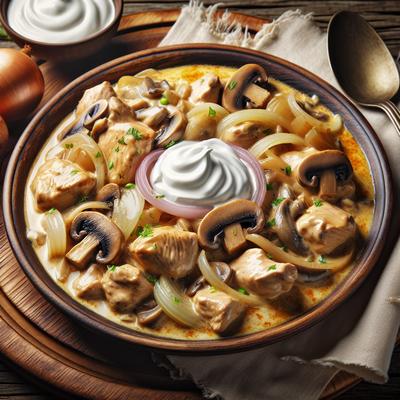 Image of Mrs Barber's Chicken Chicken Stroganoff