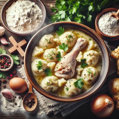 Image of Mrs Cribbs's Chicken and Dumplings