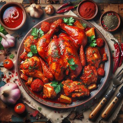 Image of My Mom's Red Chicken