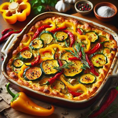 Image of My Squash and Pepper Casserole