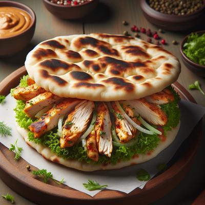 Image of Naan Chicken Sandwich