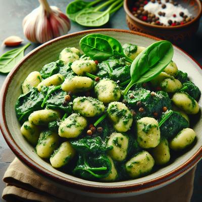 Image of Nana's Spinach Gnocchi