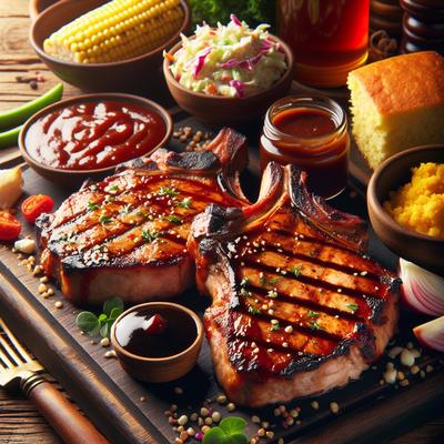 Image of Neely's Grilled Bbq Pork Chops