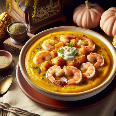 Image of New Orleans Shrimp Squash Bisque Treasure Trove 2