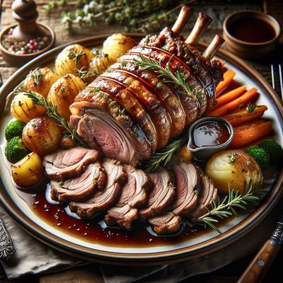 Image of New Zealand High Country Sheep Station Roast Lamb
