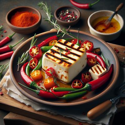 Image of Nigella's Halloumi with Chilli Haloumi with Chili Pepper