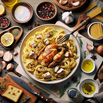 Nigella Lawson Tagliatelle W Chicken from the Venetian Ghetto