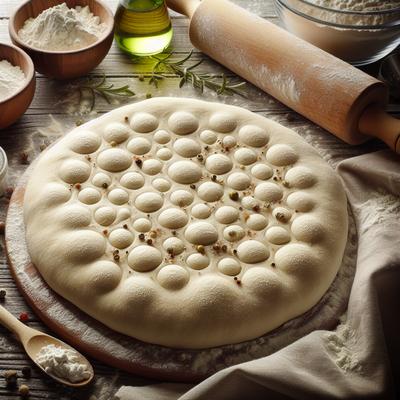 Image of No Knead Food Processor Thin Crust Pizza Dough