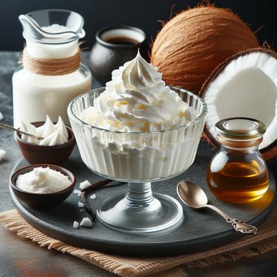 Image of Non Dairy Whipped Cream Soy Free Raw
