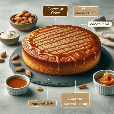 Image of Oh My Caramel Cake Gluten Dairy Free