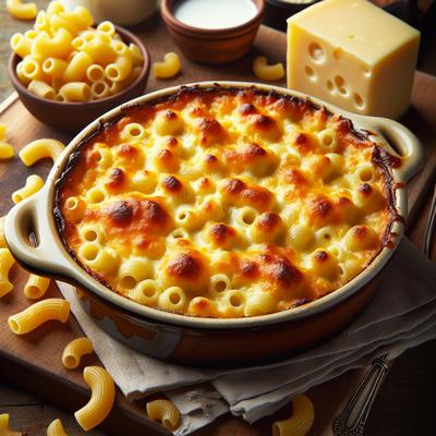 Image of Oh So Rich Baked Macaroni and Cheese