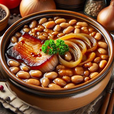 Image of Old Fashioned French Canadian Baked Beans