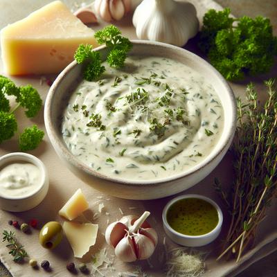 Image of Olive Garden Herb Parmesan Cream Sauce