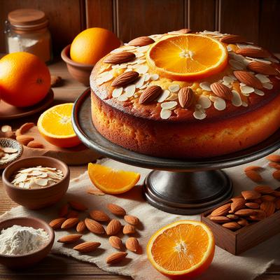 Image of Orange and Almond Cake Gluten Free