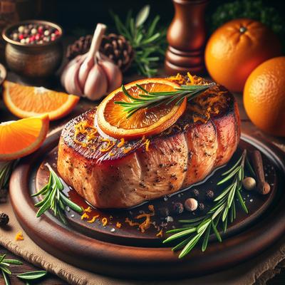 Image of Orange Rosemary Grilled Pork Tenderloin