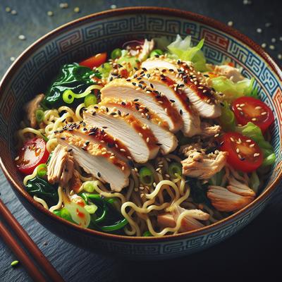 Image of Oriental Ramen Salad with Chicken