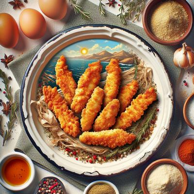 Image of Oven Baked Crispy Chicken Tenders