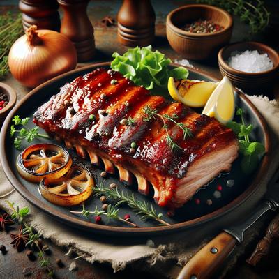 Image of Oven Barbque Country Pork Not Ribs