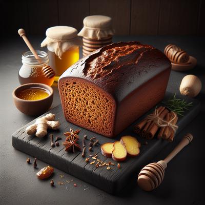 Image of Pain Dpices Spiced French Gingerbread Loaf with Honey