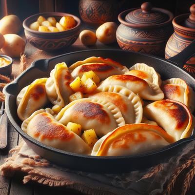 Image of Pan Fried Pierogies