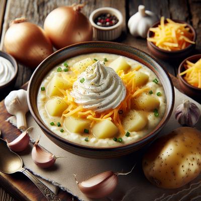 Image of Panera's Cream Cheese Potato Soup