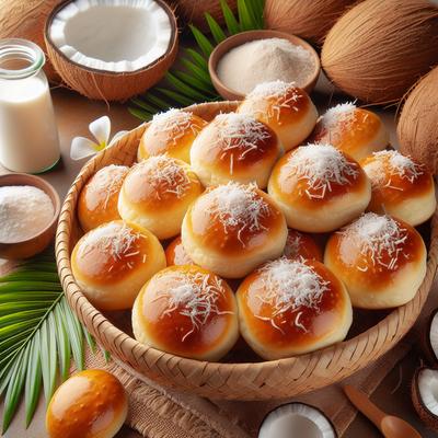 Image of Panipopo Samoan Sweet Coconut Buns
