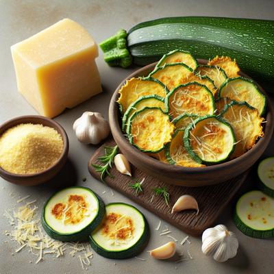 Image of Parmesan Zucchini Crisps
