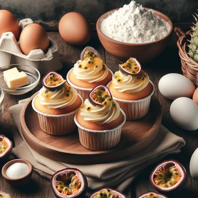 Image of Passionfruit Cupcakes
