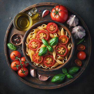Image of Pasta Al Pomodoro Tia's Take on Basta Pasta's Recipe