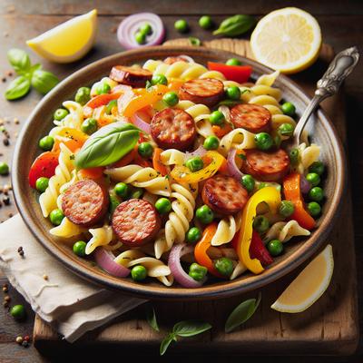 Image of Pasta Primavera with Italian Turkey Sausage