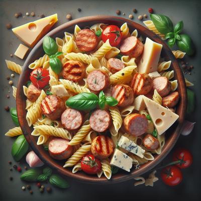Image of Pasta Rustica with Chicken Sausage and Three Cheeses