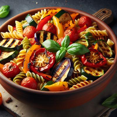 Image of Pasta Salad with Grilled Vegetables