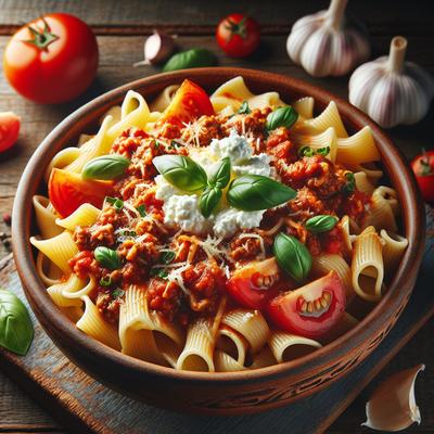Image of Pasta with Ricotta Bolognese